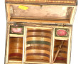 Marqueterie de paille - Lot de 2 coffret
