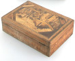 Marqueterie de paille - Lot de 2 coffret