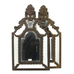 Paire de miroirs à parecloses Napoléon I