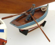 Lot de 2 petites maquettes "Barque de pê