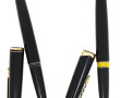 MONTBLANC - Lot de 2 stylos plumes or, a