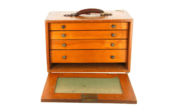 FINDLAY & C° London - Mallette en bois d