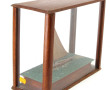 "Voilier en mer", diorama, maquette en b