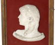 A.JALLET (XIXème) "Portrait de jeune fil