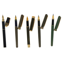 5 stylos encre dont DANIEL HETCHER et PI