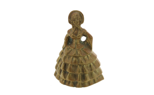 Clochette de table en laiton en forme de