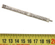 Petit porte-mine en argent gravé de rinc