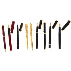 Lot de 9 stylos vintage dominante de noi