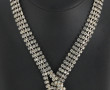 Collier vintage style négligé en métal e