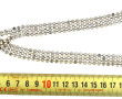 Collier vintage style négligé en métal e