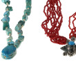 3 colliers et un bracelet forme serpent 