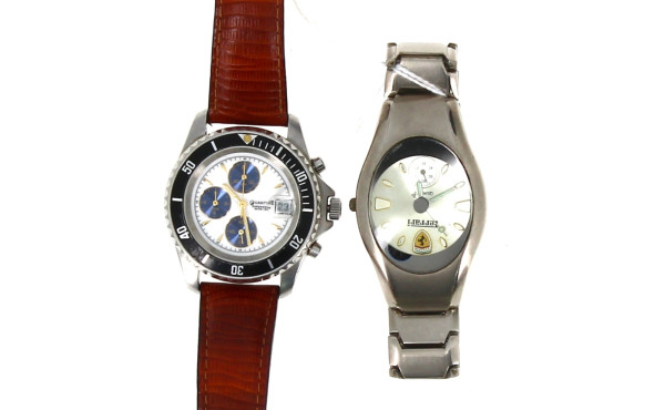 Lot de 2 montres bracelets homme : 1) mo