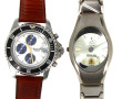 Lot de 2 montres bracelets homme : 1) mo