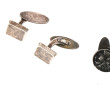 Deux paires de boutons de manchette en a