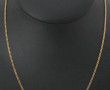 Chaîne en or jaune 18 cts, poinçon tête 