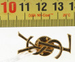YVES SAINT-LAURENT - Broche pin's en mét