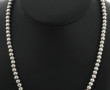 Collier en perles d'argent 925ème, poids