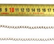 Collier en perles d'argent 925ème, poids