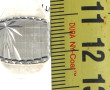 Chevalière en argent 925ème, non gravée,