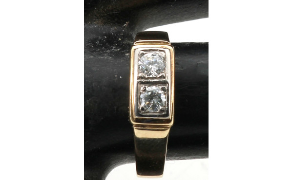 Bague ancienne en or jaune 585ème (14 ct