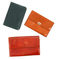 Lot de 3 compagnons ou porte-feuilles en