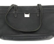 PAQUETAGE - Sac forme cabas en cuir noir