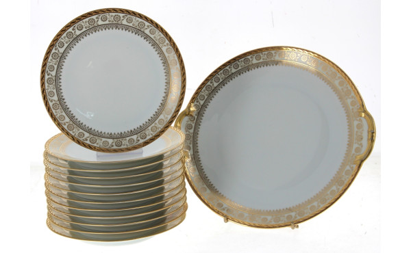 LIMOGES - Manufacture G.Hervé - Service 