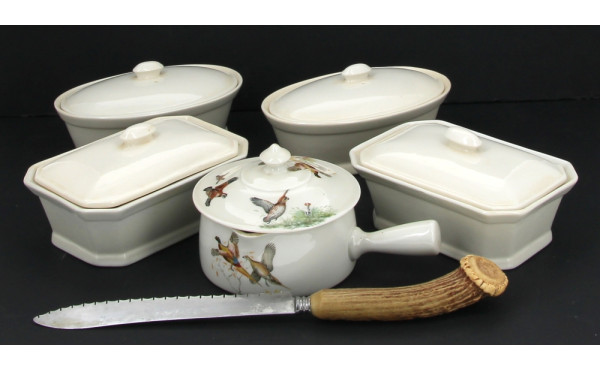 10 tasses à moka en porcelaine de Bavièr