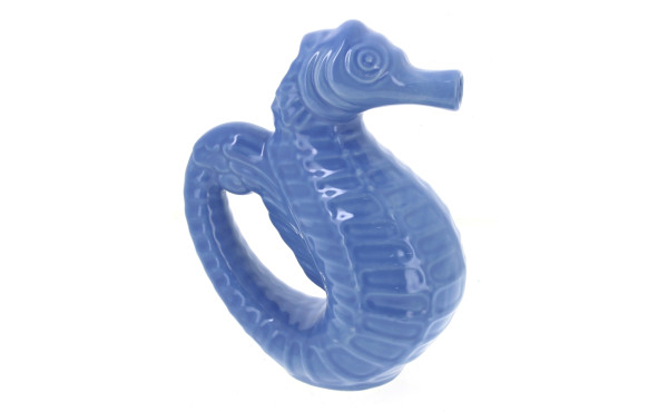 Pichet en porcelaine bleue en forme d'hi