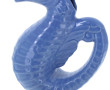Pichet en porcelaine bleue en forme d'hi