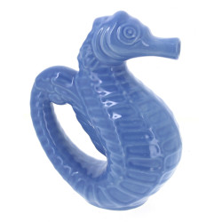 Pichet en porcelaine bleue en forme d'hi