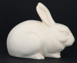 lot de 2 pièces en biscuit : Lapin (H 10