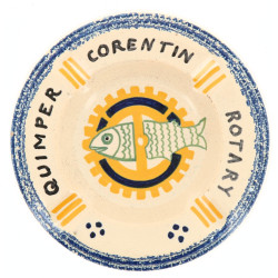 HENRIOT QUIMPER - "Rotary Quimper Corent