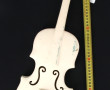 Violon en biscuit de Quimper, L 52 cm (t