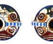 Paul FOUILLEN, Quimper - Paire de vases 