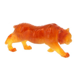 DAUM France - Tigre en pâte de verre (un