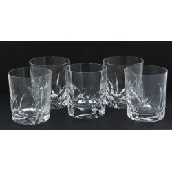 SEVRES - 5 verres à whisky en cristal de