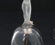 Clochette en verre et verre dépoli prise