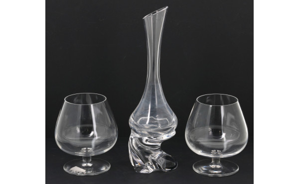SAINT-LOUIS - Vase soliflore en cristal,