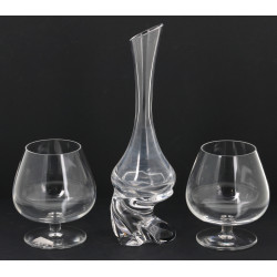 SAINT-LOUIS - Vase soliflore en cristal,