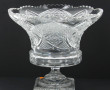 Vase en cristal taillé style médicis rep