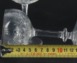 8 verres anciens en cristal taillé (6 pe