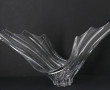 VANNES - Coupe mouvementée en cristal, H