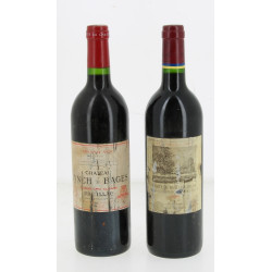 Lot de 2 bouteilles: - 1 B LYNCH BAGES 