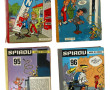 SPIROU albums 78,82,95,96, (qqs marques 