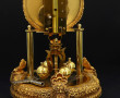 LANCEL Paris - Pendule sous globe, bronz