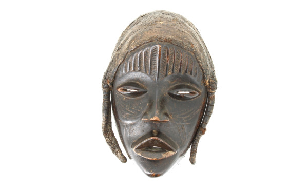 MASQUE DAN - Masque féminin Dan avec sa 