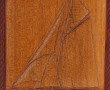 VOILIER en mer - Panneau en bois sculpté