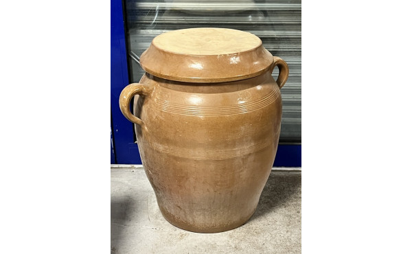 Grand saloir avec son couvercle 50 litre