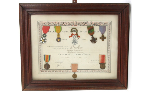 MEDAILLES - Certificat national de la L